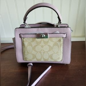 Coach Mini Lane Top Handle Purse